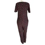 The Nines by Hatch Black & red Jumpsuit w/ Pockets Women Size Small | 35 Photo 1