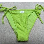 Wild Fable : Floral Terry Cloth Y2K Bikini Bright Green Photo 5