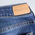 Aeropostale NWOT ‎ Dark Wash Distressed Skinny Jeans Denim Ladies Size 4 Short Photo 5