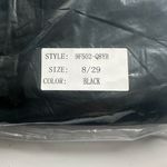 Tractr Women’s High Rise Flare Slim Fit Jeans Black Velvet Size 8 NWT Photo 3