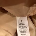 Edgar + Ash zip front sherpa teddy coat jacket L Tan Size L Photo 4