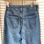 Old Navy Size 2 Extra High Rise Wide Leg blue jeans Secret smooth pockets NWT Photo 3