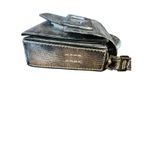 MM6 Maison Margiela Metallic Silver Buckle Shoulder Bag Photo 9