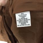 Ny Collection baby doll dress brown suede long sleeve dress size medium Photo 5