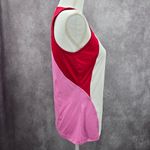 FILA  White Red Pink Muscle Tee Tank Sleeveless Activewear Sportswear Top Small Photo 2