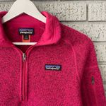 Patagonia  Better Sweater 1/4 Zip Fleece Pullover Heathered Pink Size Small Photo 2