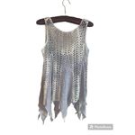 Shoreline  Swim Open Embroidered Beach Top. Sz.L/XL Photo 1