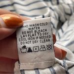 Velvet Heart  | Striped Split Hem Button Down Top Sz M Photo 85