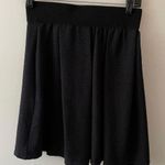 Rinascimento Pebble Textured Fit and Flare Skirt Black Size M Photo 1
