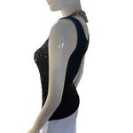 Old Navy  black sequined tank Photo 5