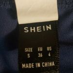 SheIn Blue Workout Leggings S Exercise Athleisure Athletic Gym Activewear Cozy Photo 6