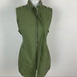 CAbi  Explorer Vest Utility Army Green XS Zip Up Sleeveless Photo 5