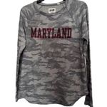 Tailgate University of Maryland College Park Terrapins Camo  Sweatshirt, Small Photo 0
