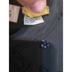 Chaus Women's Black Beaded Jacket, Size 6, Evening Jacket, Office Cardigan Size M Photo 4