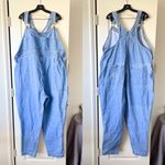 Big Bud Press Indigo Denim Original Overalls 100% Cotton Light Wash 2XL EUC Blue Size 2X Photo 1