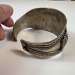 Vintage Tibetan Style Silver Tone Cuff Bracelet‎ Om Mani Padme Hum Mantra Photo 5