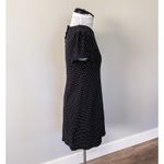 Anthropologie Maeve Black Dress with White Dots Photo 6
