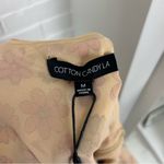 NWT Cotton Candy Retro Floral Halter Neck Cut Out Mini Dress Size M Orange Size M Photo 1