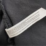 Free People  Intimately Black Ruffle Plunge V-Neck Crop Top Peplum Size Large Photo 7