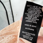 Sharagano  Sleeveless Lace Scallop Hem Sheath Dress Peach Pink Size 8 NWT Photo 8