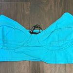 Pretty Little Thing Turquoise Strapless Top Photo 0