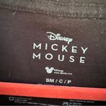 Disney  Mickey Mouse T-Shirt Mens Small Neon Outline Black Graphic Tee Disneyland Photo 1