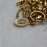 Source Unknown New Moon The Saga Crescent Moon Bella Gold Tone Charm Bracelet Like New Photo 3