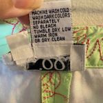 Lilly Pulitzer Vintage Cropped Pants Green Pink Pineapple Floral Size 10 Photo 7