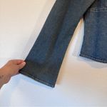 Vintage Y2K Blue Denim Off Shoulder Blouse Womens 10 Jean Top Coastal Festival Photo 5