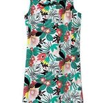 Crown & Ivy  size PS Jade Montauk Weekend signature sleeveless ruffle neck dress Photo 0
