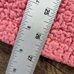 PINK - Victoria's Secret PINK Cozy Fleece Women L Pink Zip Drawstring Mock Neck Front Pocket Warm Outdoor Photo 6