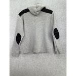 Primark  Women's Full Zip Jacket Gray Hooded Elbow Pads Long Sleeve Size Medium Photo 1