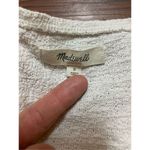 Madewell Wrap front tie Shirt Womens Small S Short Sleeve V Neck Pullove… Photo 2