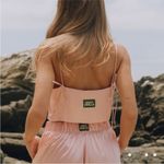 Daily Drills silky tie tank top size M/L Pink Size M Photo 6