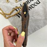 Vivienne Westwood NWOT Authentic black in tiger chain purse/wallet Photo 4