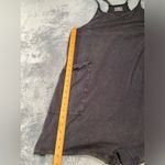 FP movement free people charcoal hot shot onesie shorts romper medium Photo 5