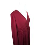Women's Amazon Essential's Red Polyester Dress with Pockets Photo 5