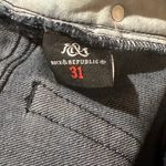 Rock & Republic  SZ 31 Stella Jeans Embroidered Straight Leg Dark Wash Mid-Rise Photo 8