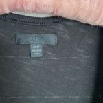 Atm Slub Jersey Tank Dress In Black/ Camel Stripe size M Black Size M Photo 1