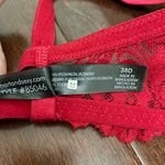 Smart & Sexy NWT Red Lace Bra Size 38D Photo 7