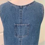Agapo Collection Americana Midwestern School Teacher Denim Dress Top Jacket S Blue Photo 9
