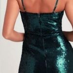 Lulus  Emerald Sequin Mini Dress‎ Photo 1