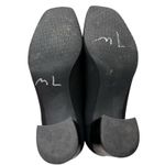 Donald Pliner Chelsie Crepe Elastic Black Square Toe Block Heel size 8.5 Photo 6