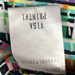 Lior Paris Multicolored Zip Collar 3/4 Sleeves XL Black Photo 7