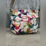 Coach  Poppy Signature Stamped C MultiColored Crossbody Photo 1