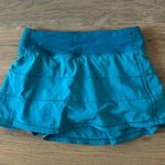 Lululemon Pace Rival Mid-Rise Skirt Teal Photo 0