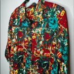 Vintage‎ Mirror Image Jacket Red Size L Photo 2