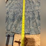 Madewell  Pull-On Ruffled Mini Skirt in Indigo Floral. Photo 8