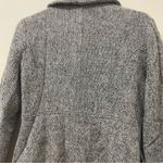 Gap High Waist Wool Blend Trench Coat Gray Size Small Spring/Fall Peacoat Photo 4