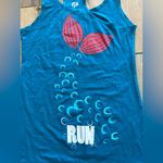 Raw Threads Mermaid Bamboo Athletic Tank | Size XS | Moisture Wicking | NWOT Blue Photo 6